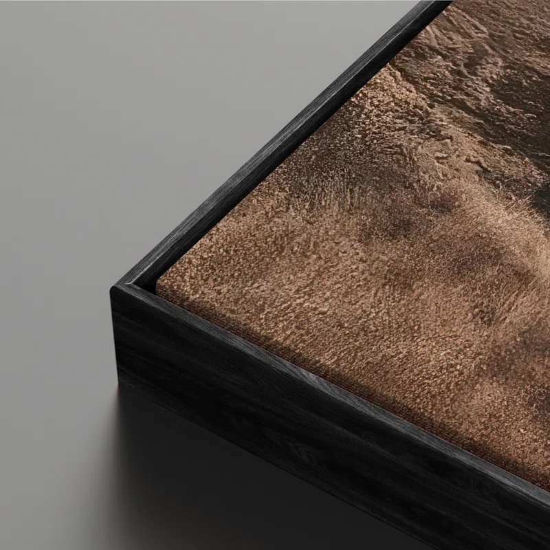 Framed Canvas wall Art, Vintage Abstract Wall pirnts for Bedroom (Set of 3) - Image 2